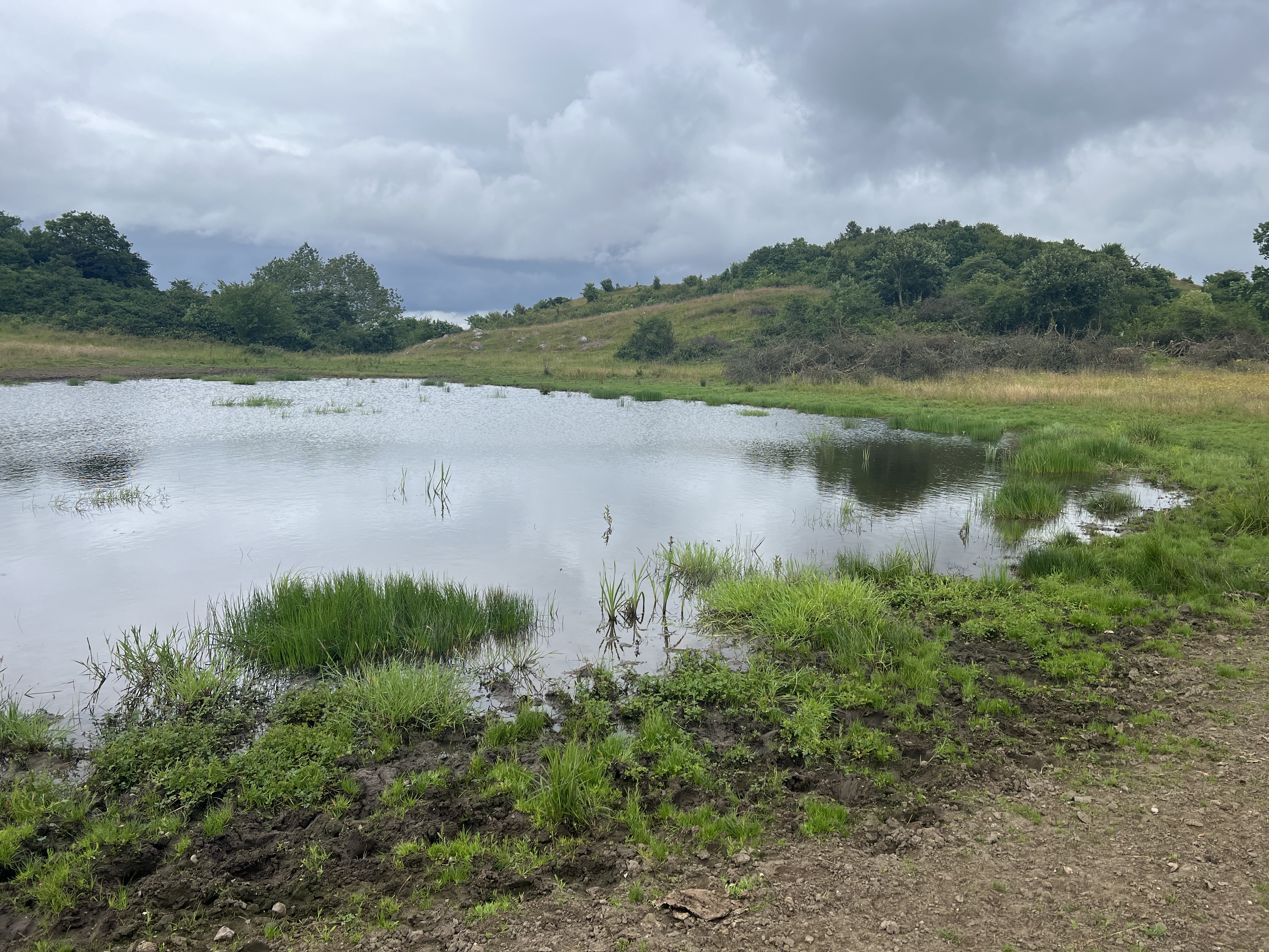 105 meter over havets overflade kan man opleve Danmarks højest beliggende, naturlige sø i Naturfondens naturområde i Mols Bjerge syd for landsbyen Agri. Før var den tørlagt for at dyrke korn, men nu er den igen kommet til live igen efter en stor naturgenopretning.