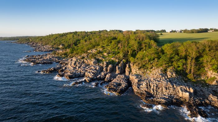 Tag familien med til store naturoplevelser ved Randkløve Skår på Bornholms rå klippekyst. Her i en af solskinsøens smukke sprækkedale får naturen flere og bedre levesteder, og det bliver nemmere for alle at opleve den.