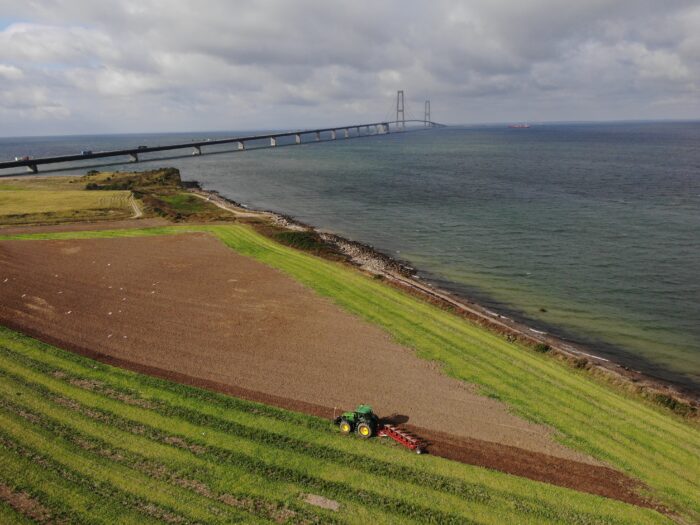 Lige ved siden af Storebæltsbroen er Slagelse Kommune og Den Danske Naturfond gået i gang med at omlægge 125 ha marker til vildere natur. Her kan vilde dyr og planter leve bedre allerede fra foråret. Det er en af Danmarks største naturgenopretninger med en særlig metode lånt fra landbruget.