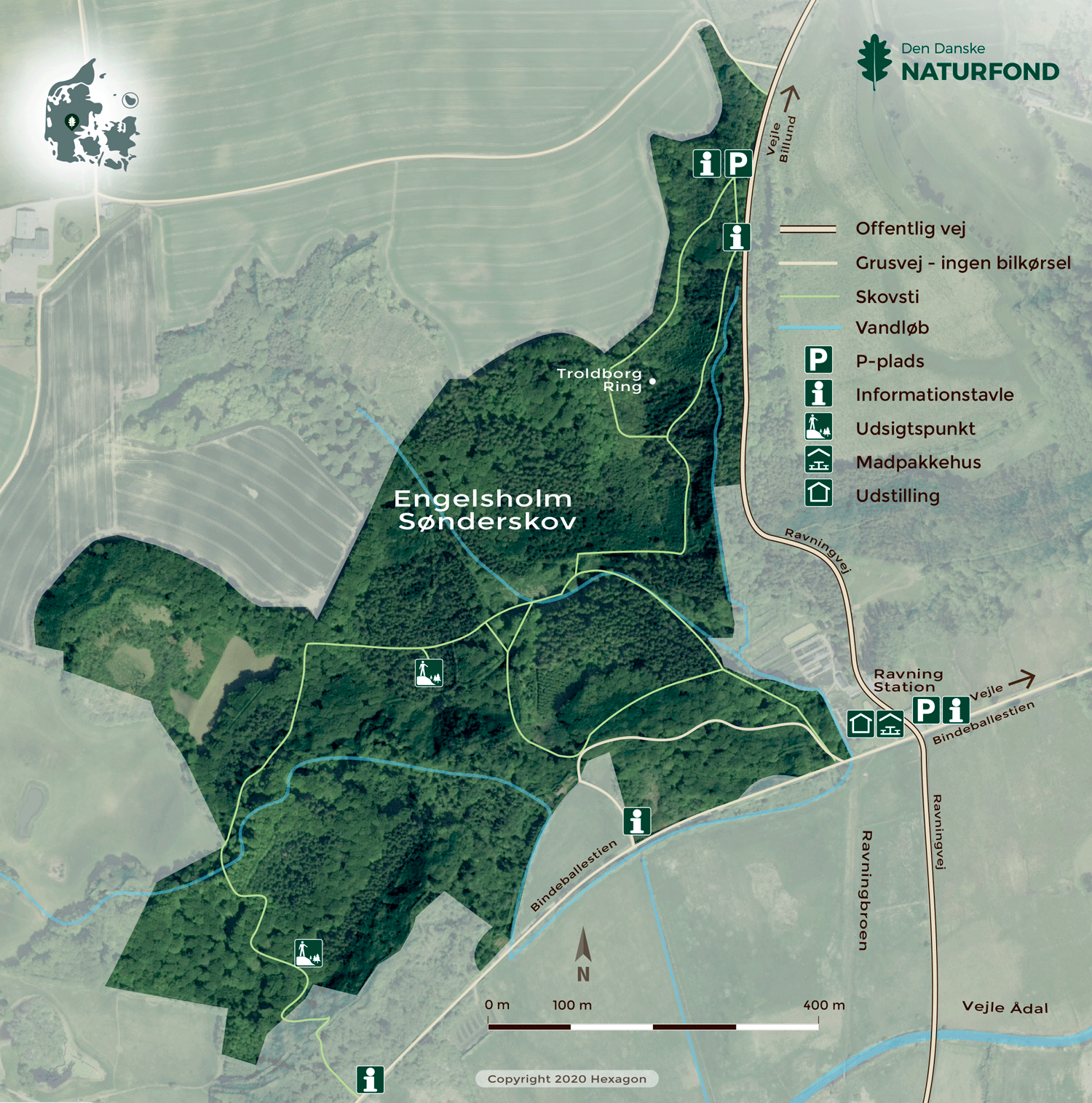 Engelsholm Sønderskov nye vandrestier