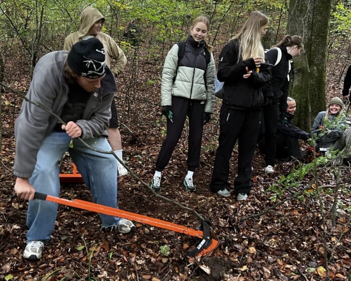 Nu er fem kilometer vandrestier klar i smuk skov i Vejle Ådal.